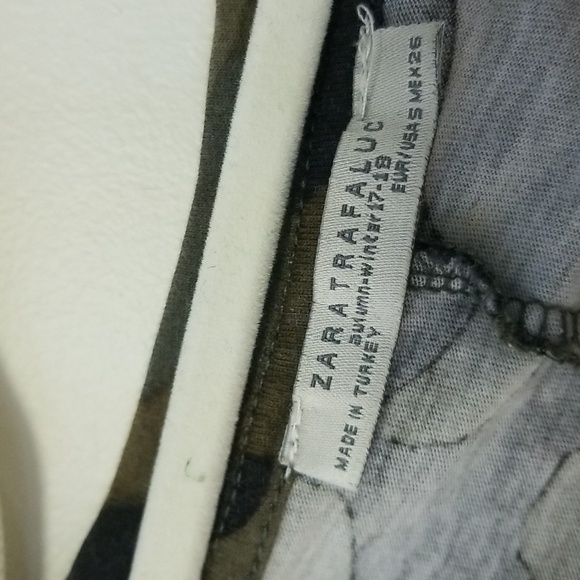 Zara Camouflage Tee with Funky Pocket - Picture 6 of 6